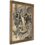Chez Maxime By Alexandre Steinlen