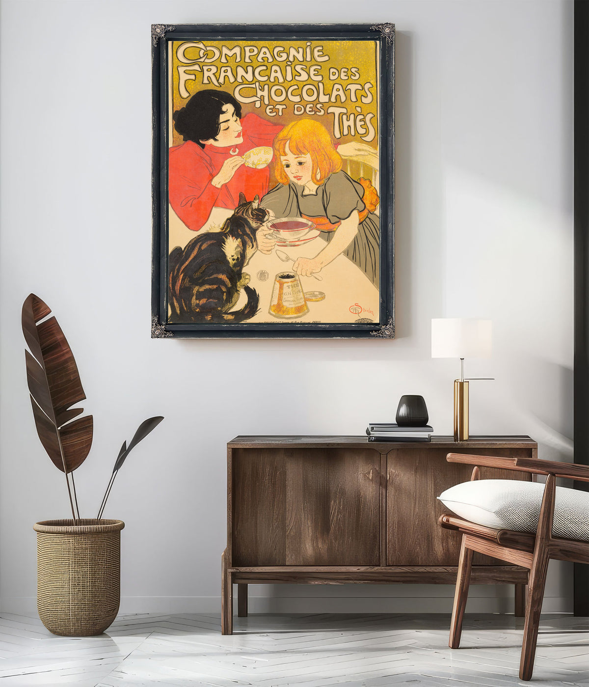 Compagnie Francaise Des Chocolats et By Alexandre Steinlen