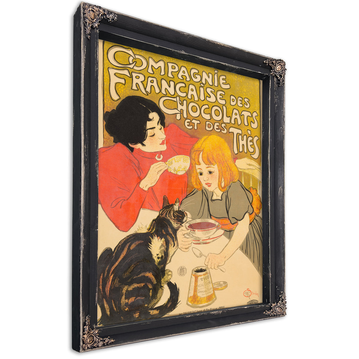 Compagnie Francaise Des Chocolats et By Alexandre Steinlen