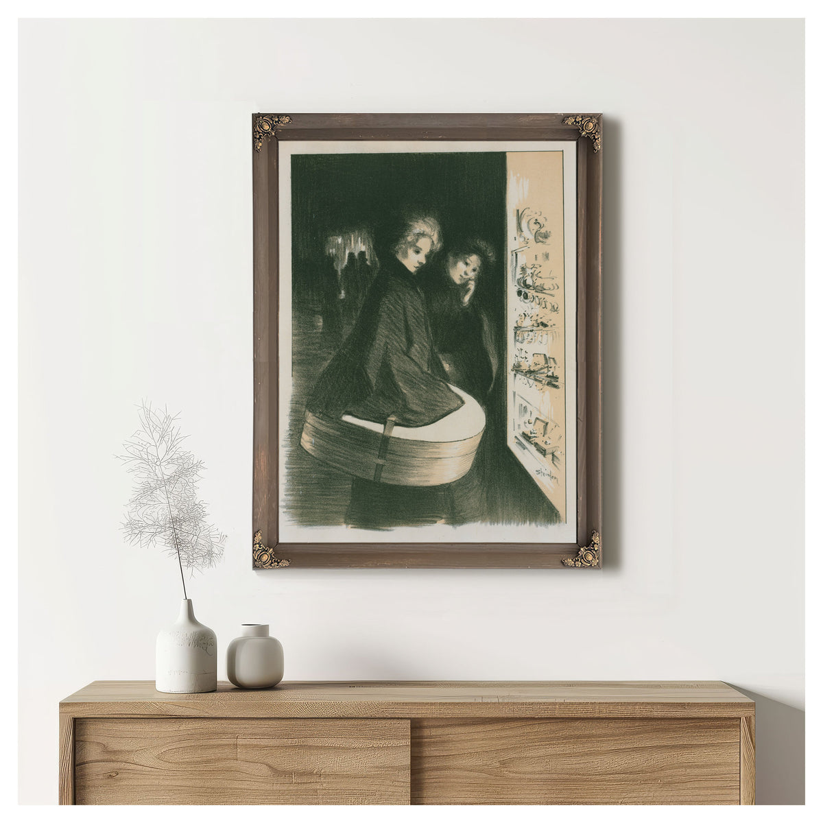 Dessin Original Pour Les Maitres de 02 By Alexandre Steinlen