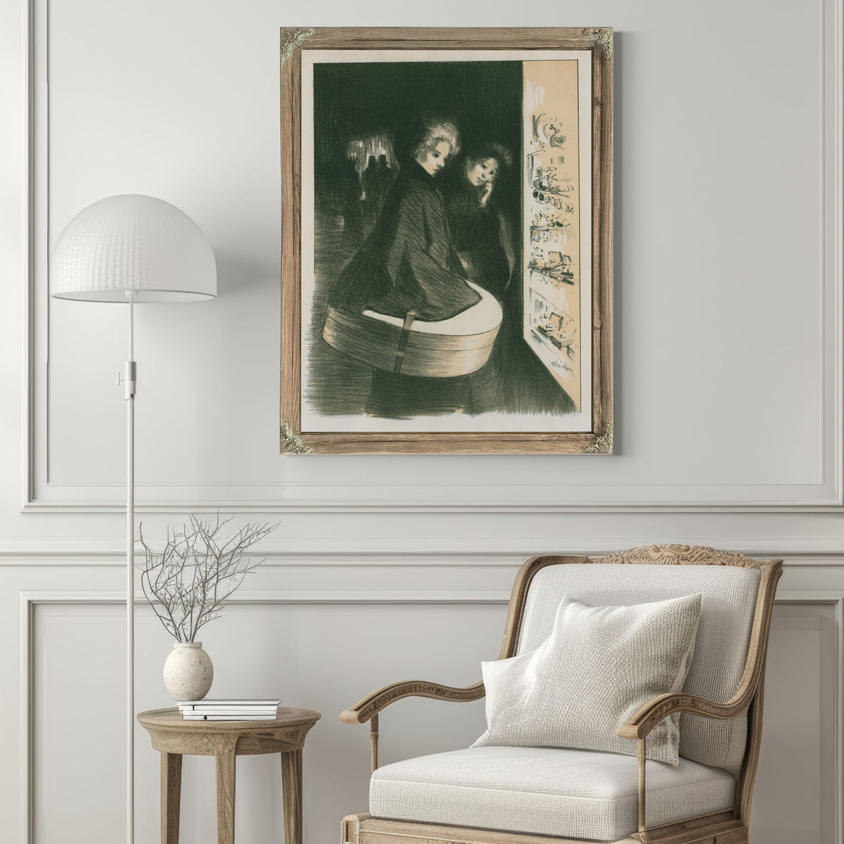 Dessin Original Pour Les Maitres de 02 By Alexandre Steinlen