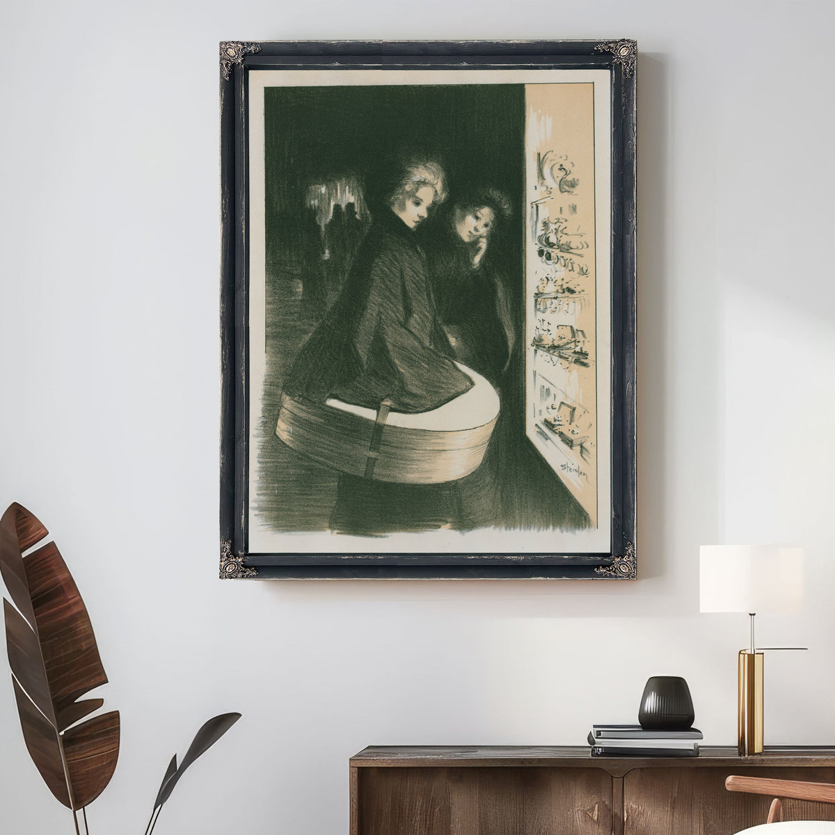 Dessin Original Pour Les Maitres de 02 By Alexandre Steinlen