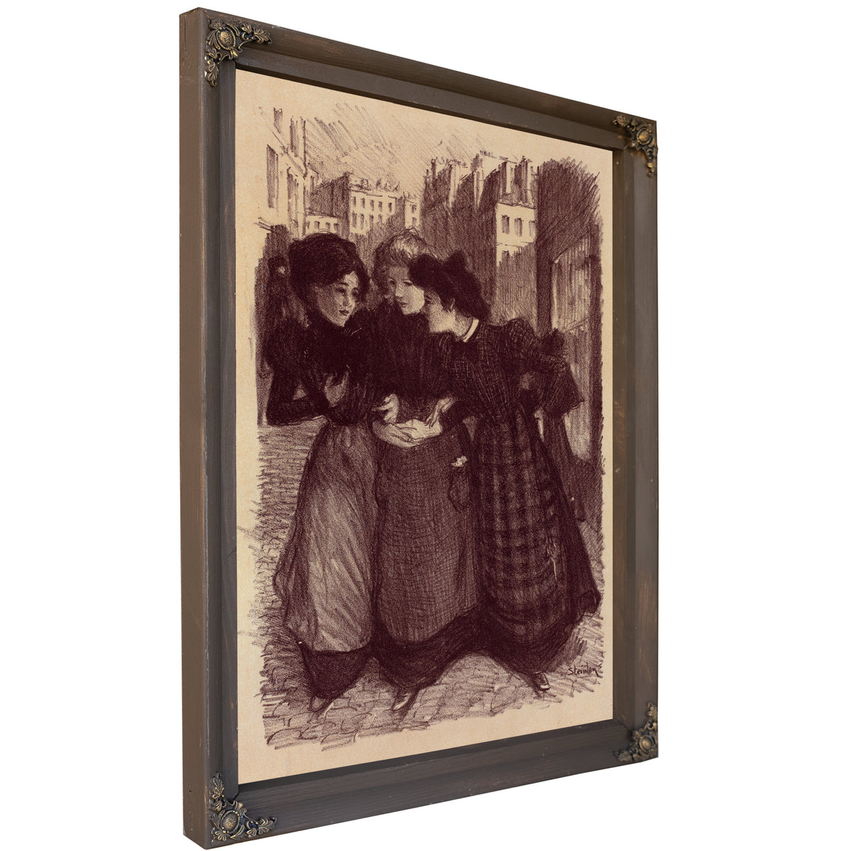 Dessin Original Pour Les Maitres de By Alexandre Steinlen