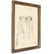 Gossiping Women By Alexandre Steinlen