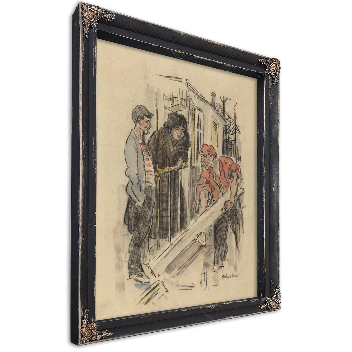 Gossips By Alexandre Steinlen