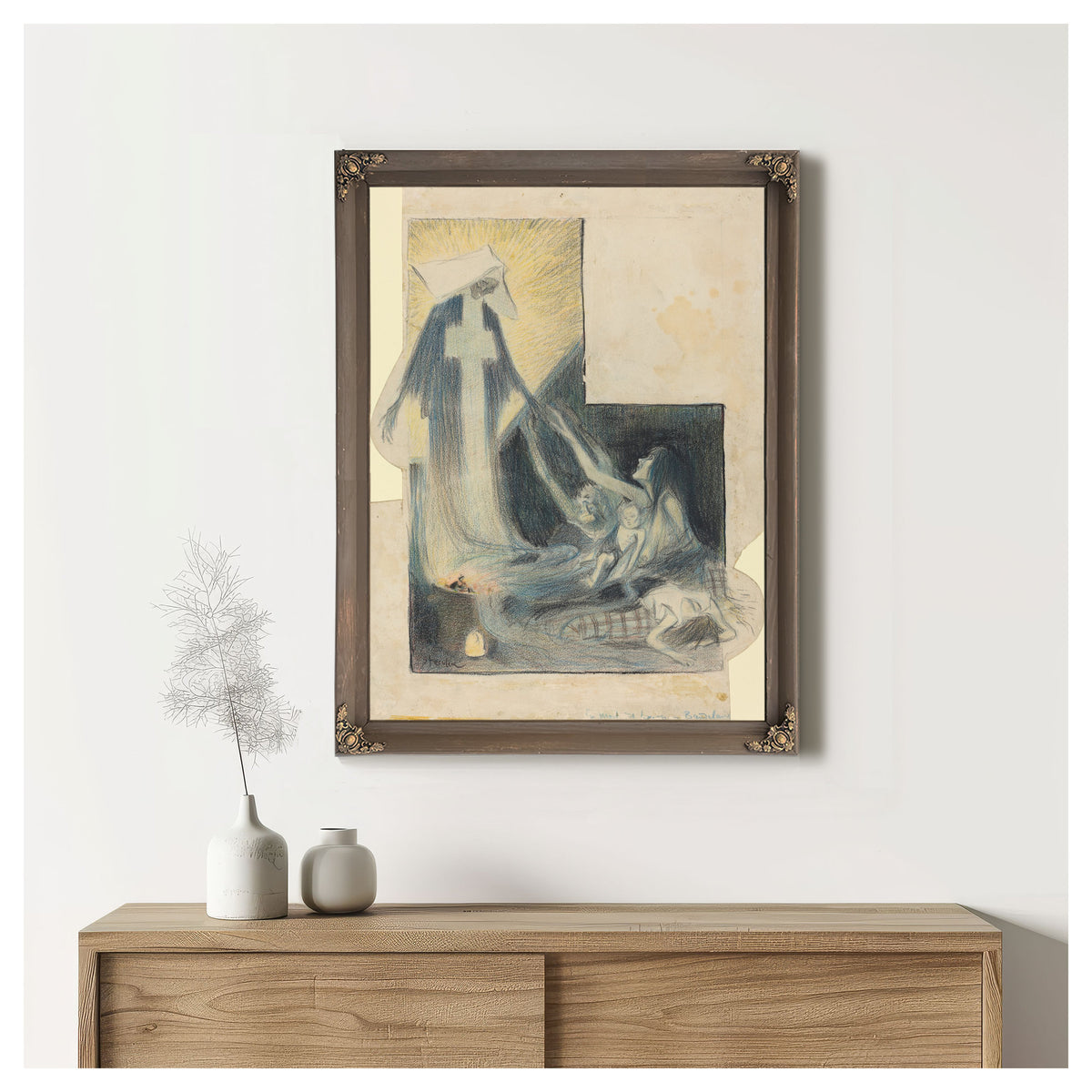 La Mort Des Pauvres Baudelaire By Alexandre Steinlen