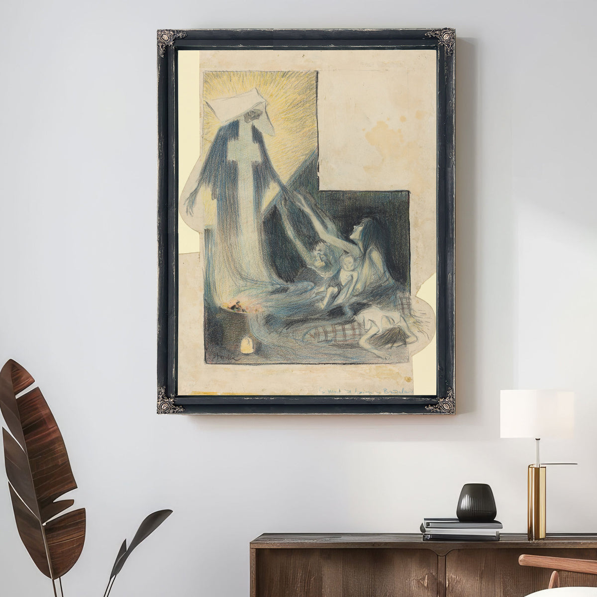 La Mort Des Pauvres Baudelaire By Alexandre Steinlen