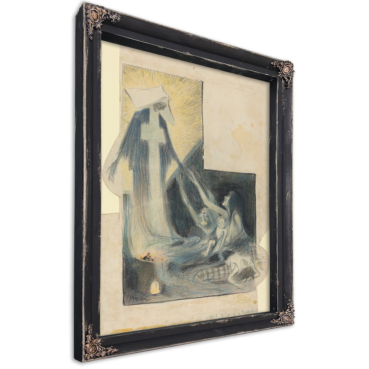 La Mort Des Pauvres Baudelaire By Alexandre Steinlen