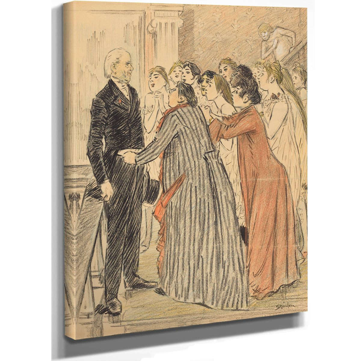 Laventure du Vieux Doyen Adventure the By Alexandre Steinlen
