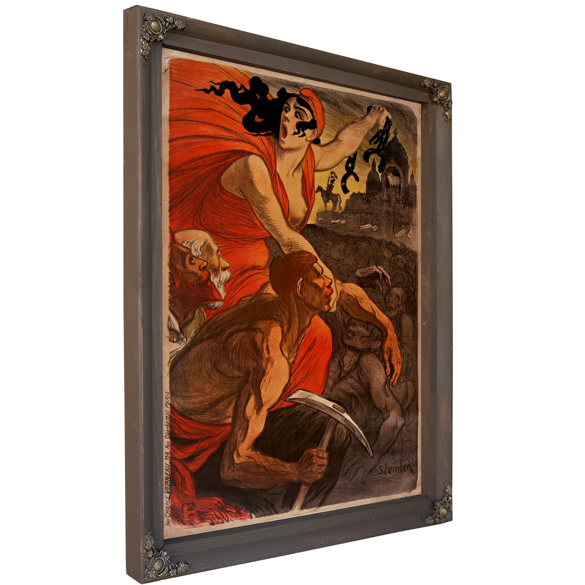 Le Petit Sou Journal de Defense By Alexandre Steinlen