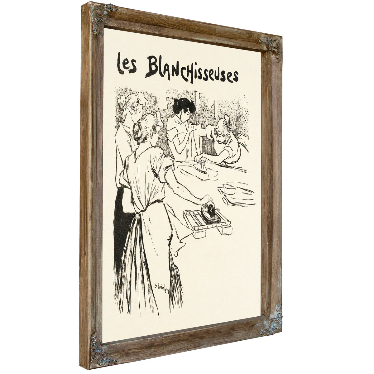 Les Blanchisseuses By Alexandre Steinlen