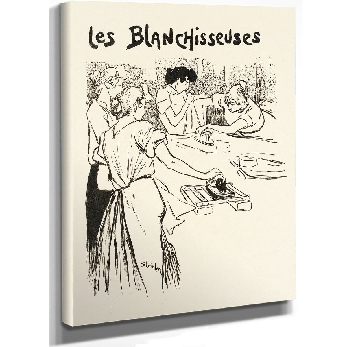 Les Blanchisseuses By Alexandre Steinlen