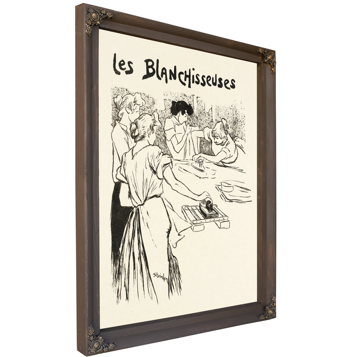Les Blanchisseuses By Alexandre Steinlen