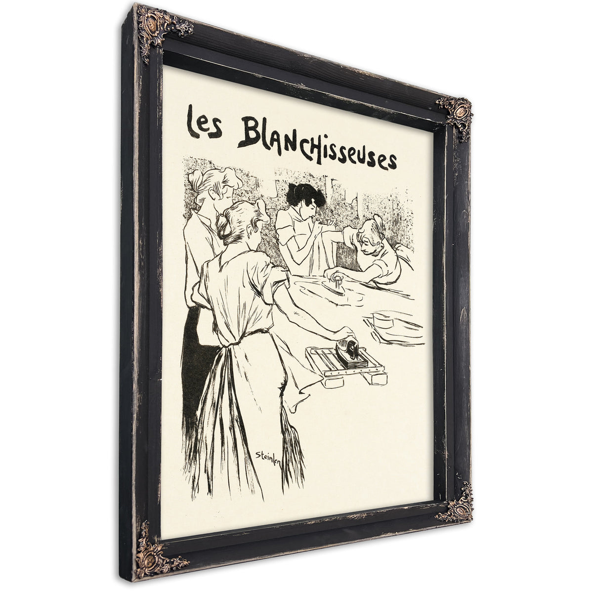 Les Blanchisseuses By Alexandre Steinlen