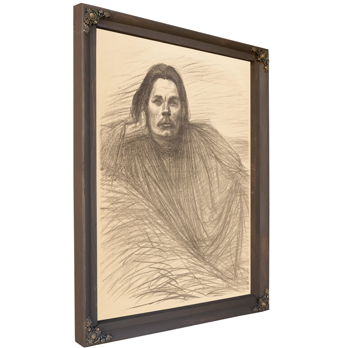 Portrait Maxim Gorki By Alexandre Steinlen