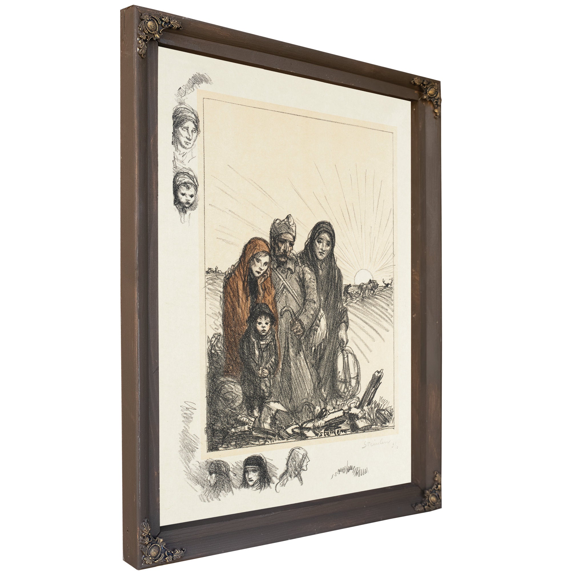 Retour Au Foyer By Alexandre Steinlen