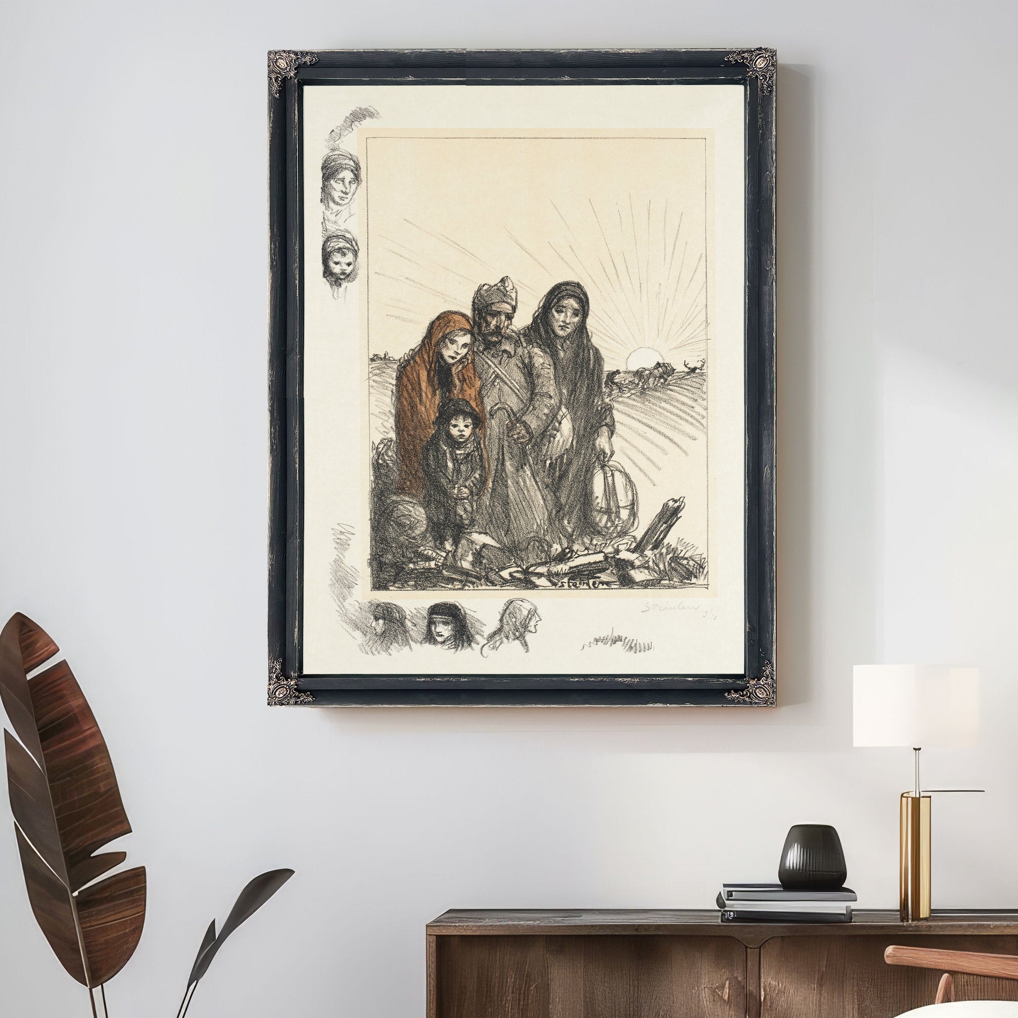 Retour Au Foyer By Alexandre Steinlen