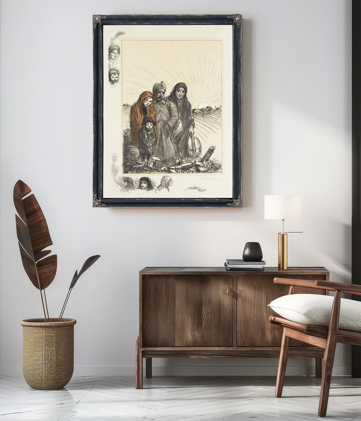 Retour Au Foyer By Alexandre Steinlen