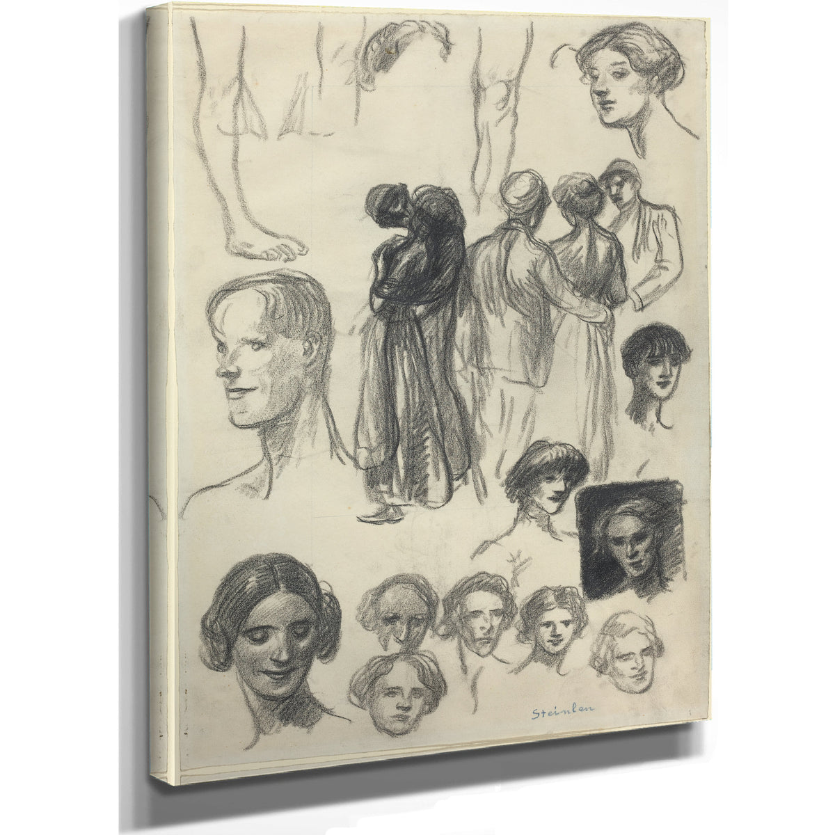 Sheet Sketches By Alexandre Steinlen