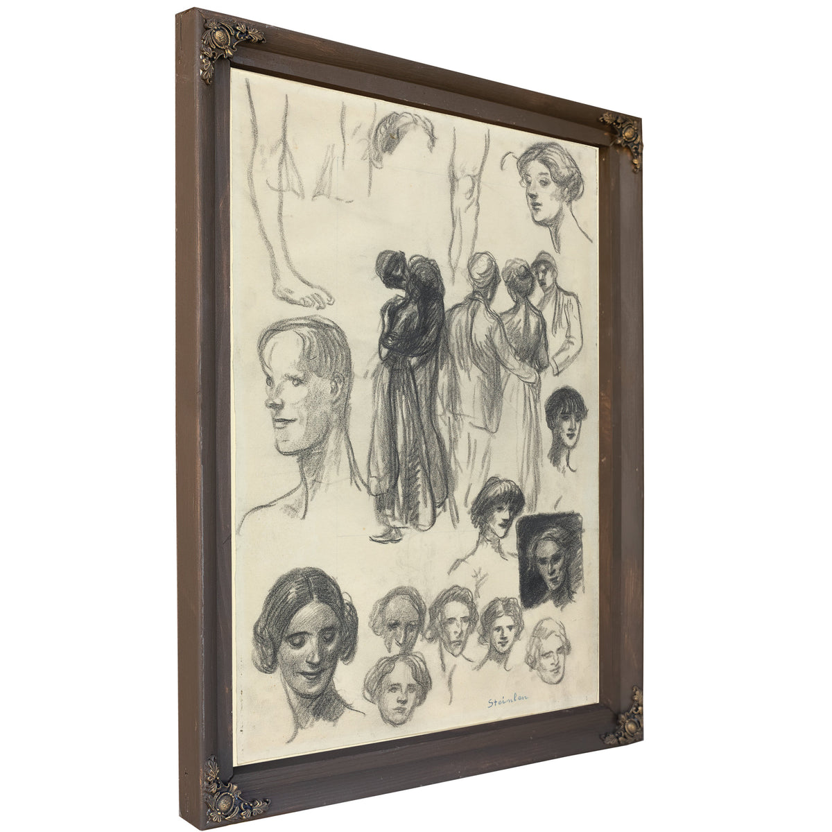 Sheet Sketches By Alexandre Steinlen