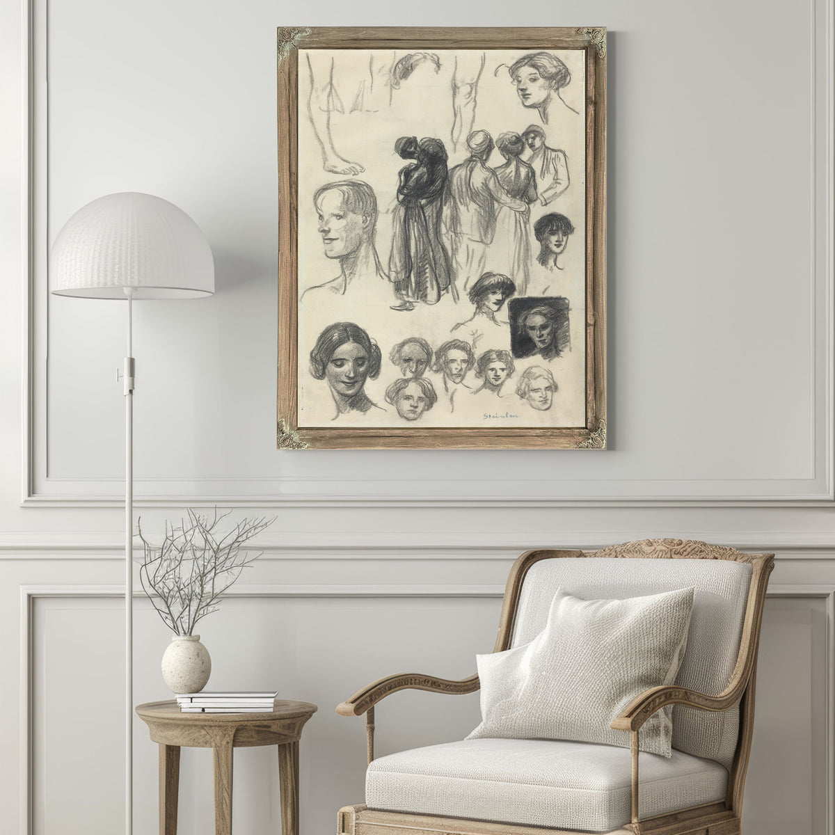 Sheet Sketches By Alexandre Steinlen