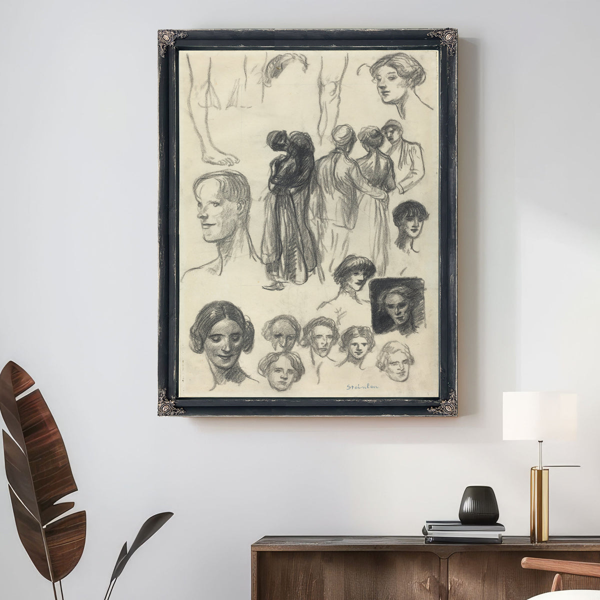 Sheet Sketches By Alexandre Steinlen