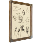 Studies Figures Heads By Alexandre Steinlen