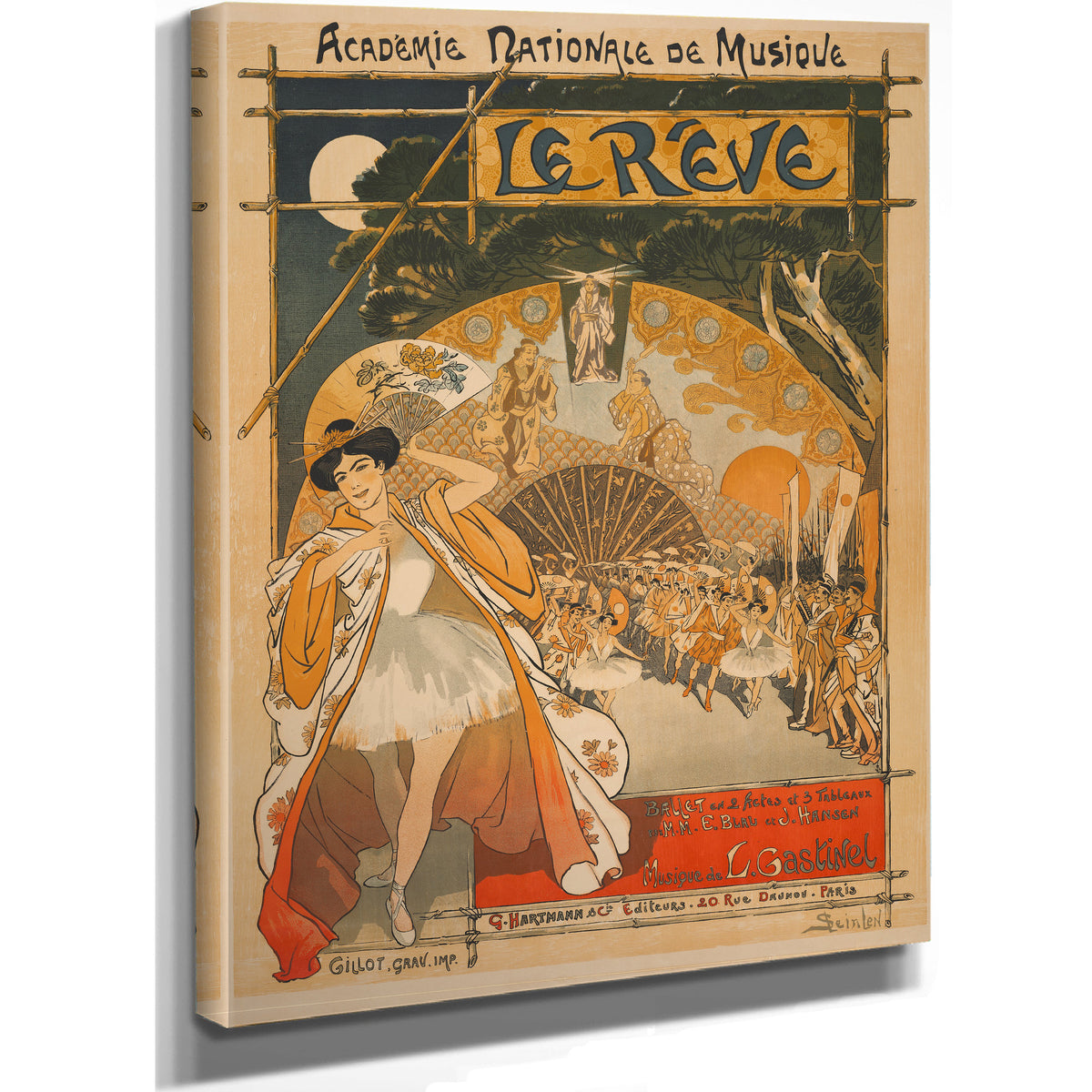 The Dream By Alexandre Steinlen