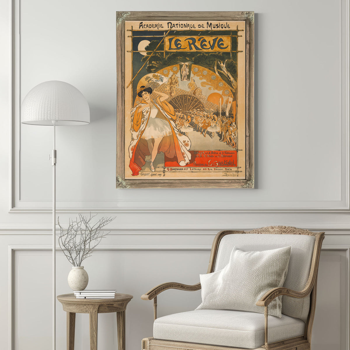 The Dream By Alexandre Steinlen