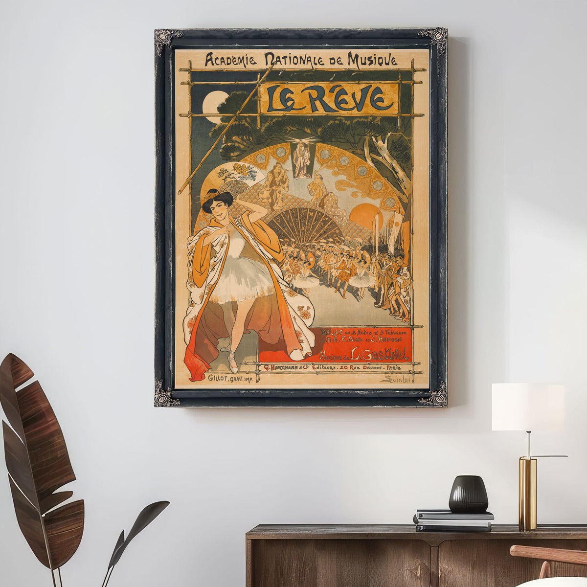 The Dream By Alexandre Steinlen
