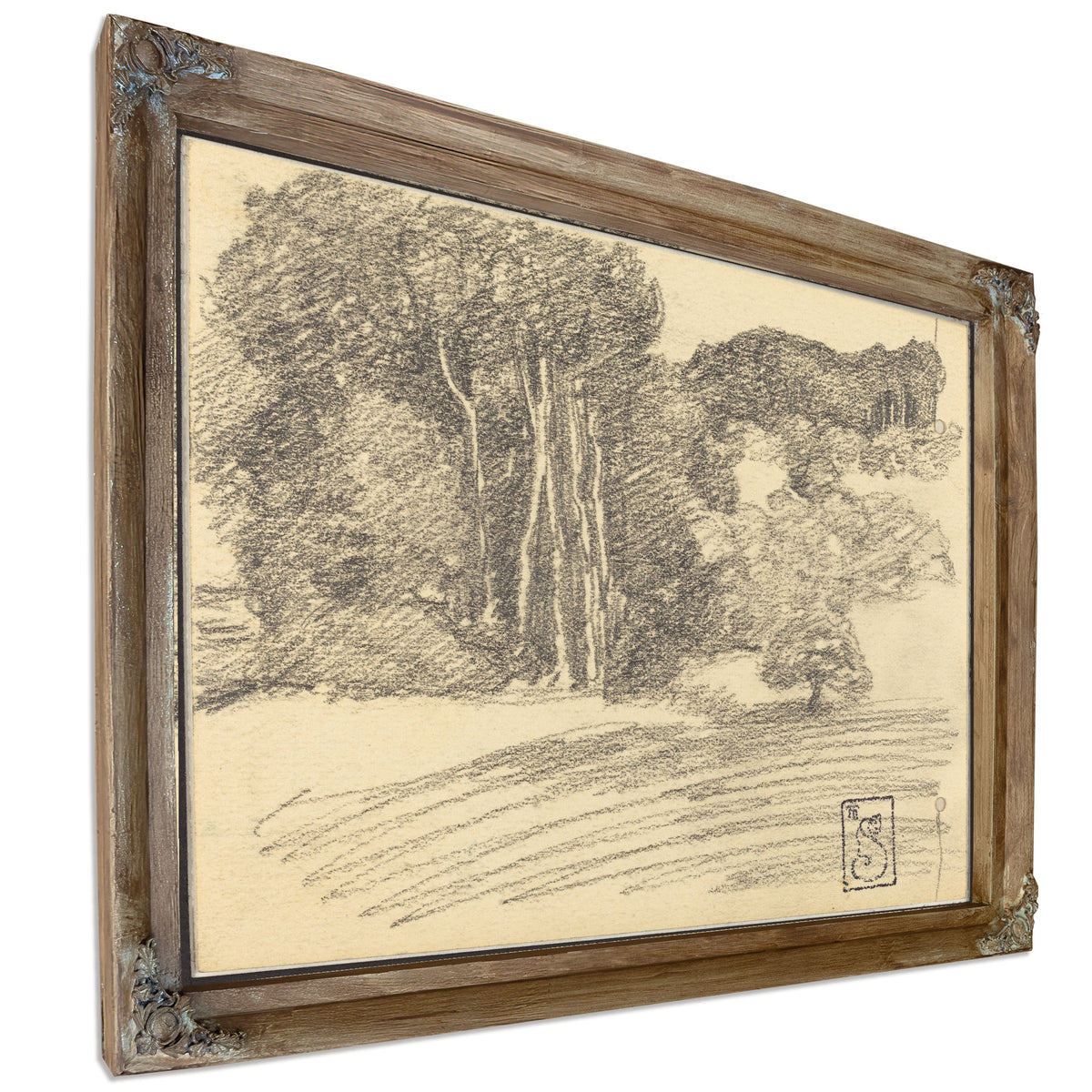 The Forest Courdemanche By Alexandre Steinlen