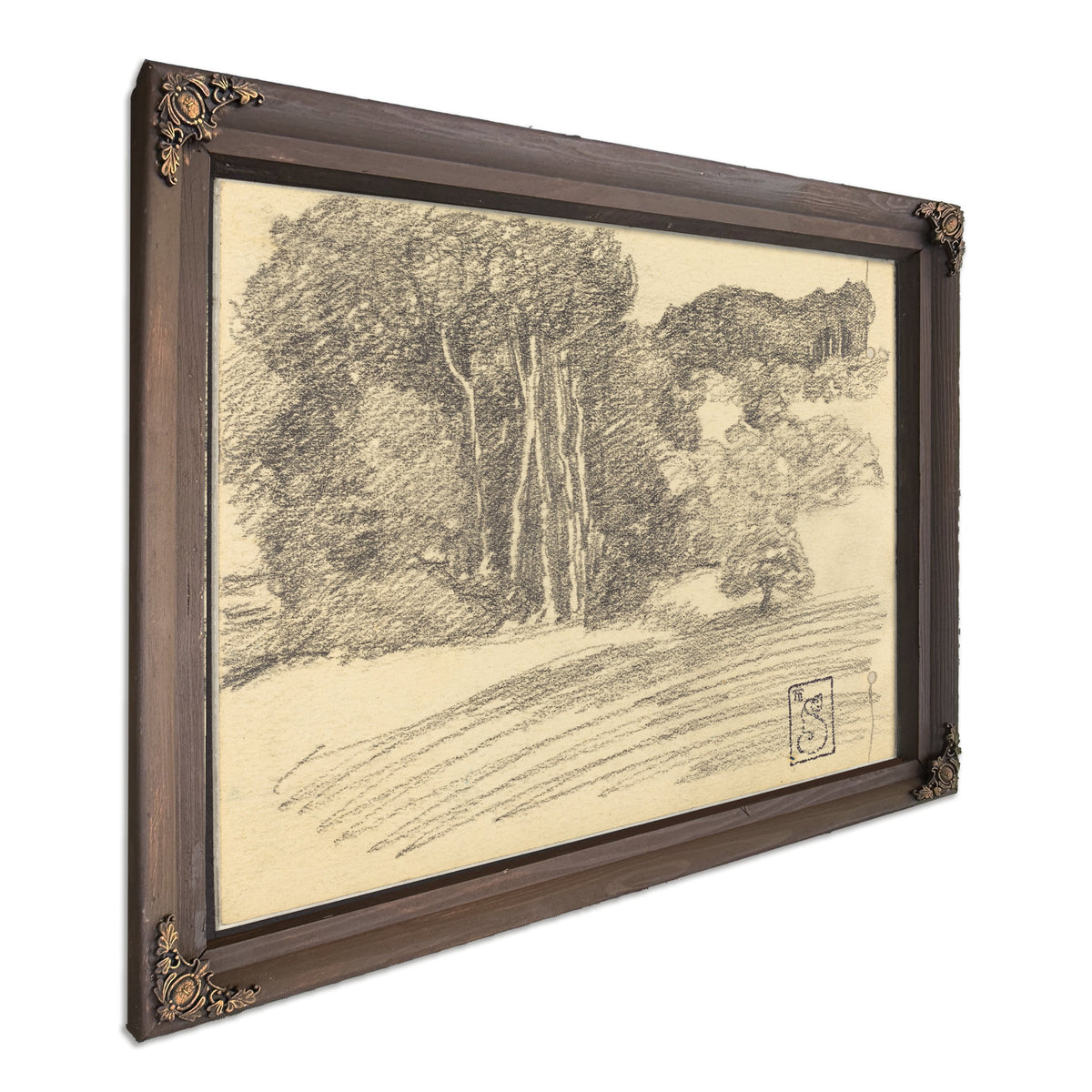The Forest Courdemanche By Alexandre Steinlen