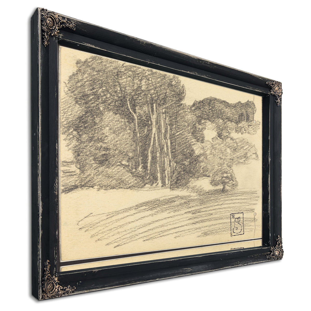 The Forest Courdemanche By Alexandre Steinlen