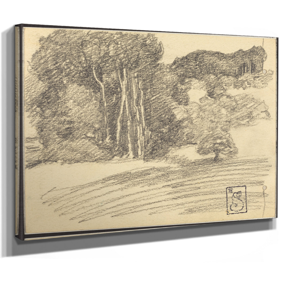 The Forest Courdemanche By Alexandre Steinlen