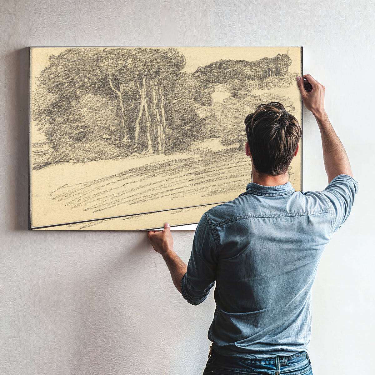 The Forest Courdemanche By Alexandre Steinlen