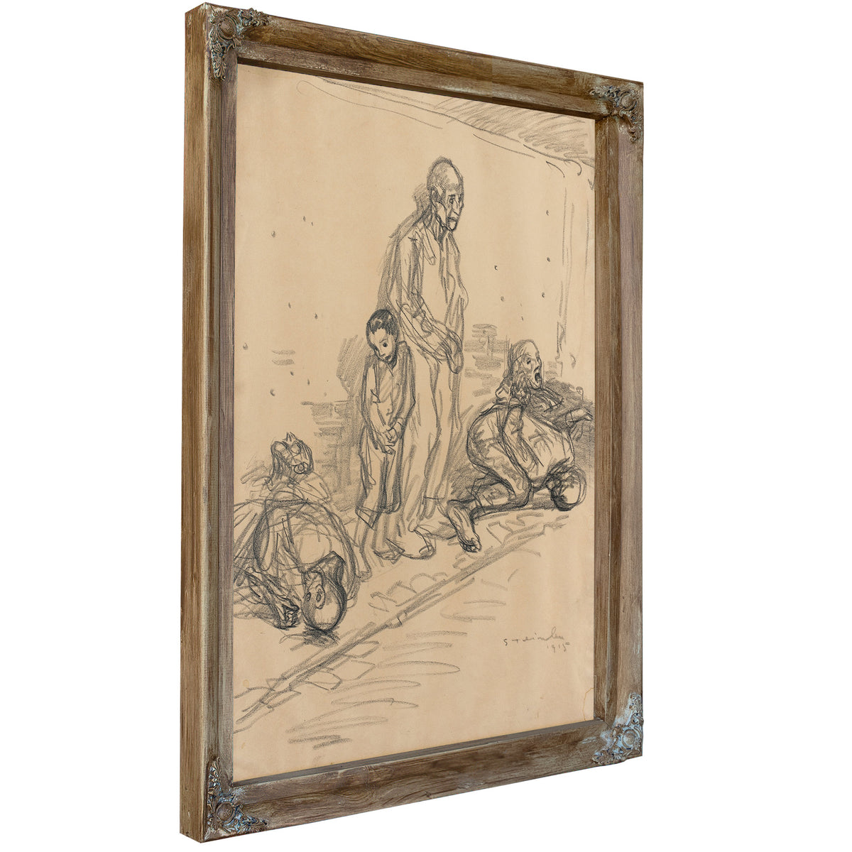 The Hostages By Alexandre Steinlen