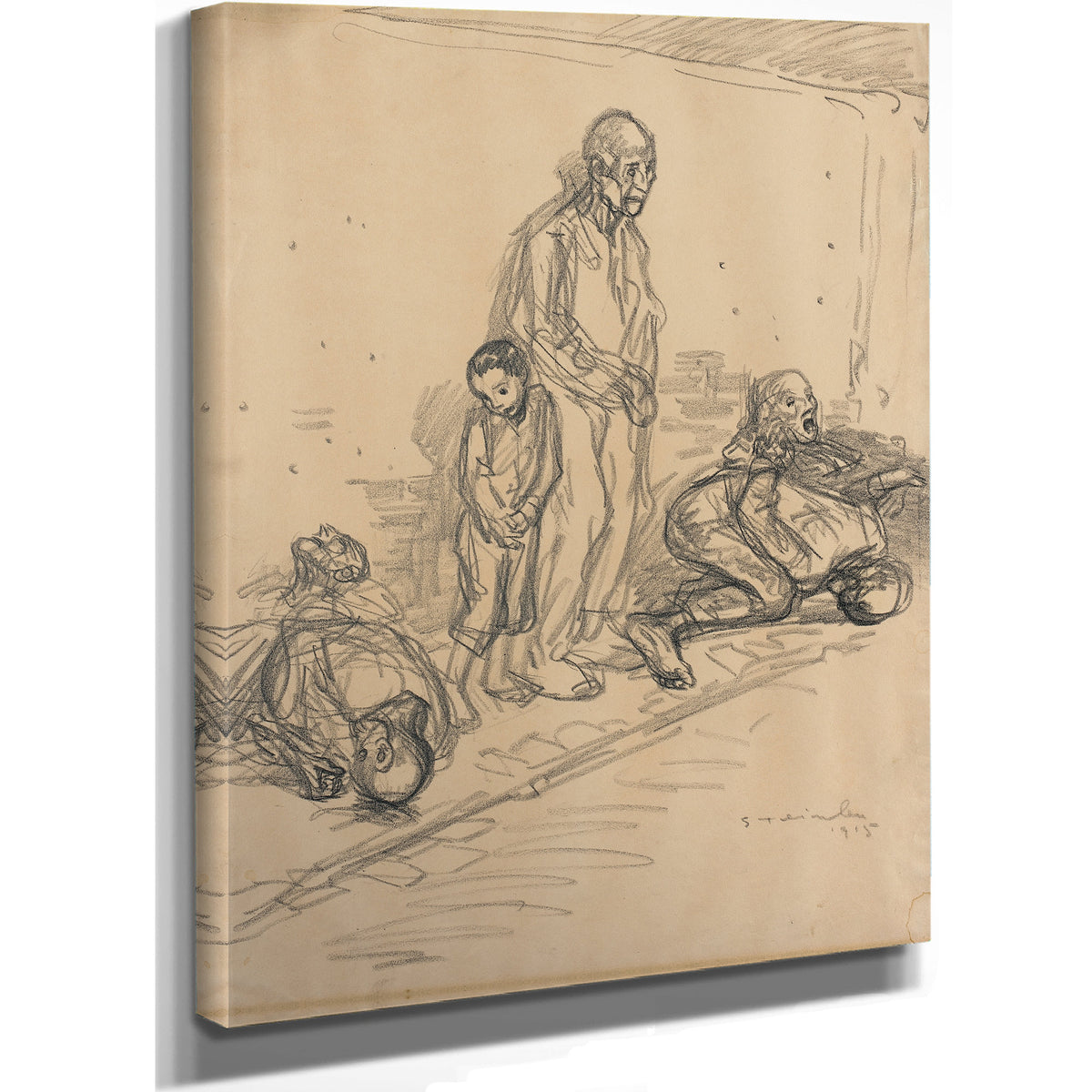 The Hostages By Alexandre Steinlen