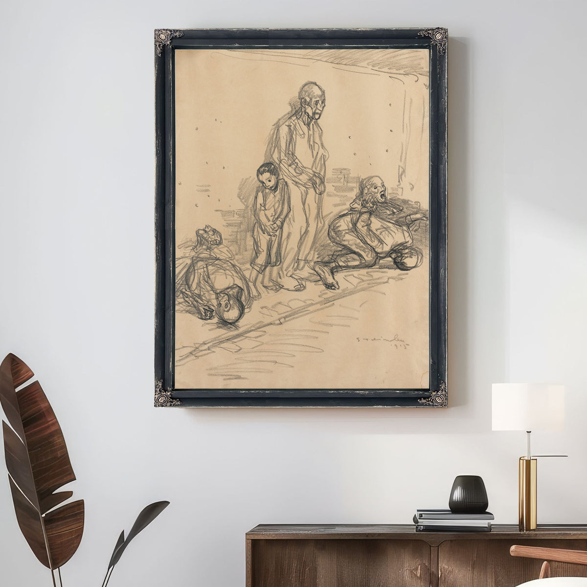The Hostages By Alexandre Steinlen