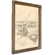 The Shepherdess Fourth Quarter Th By Alexandre Steinlen