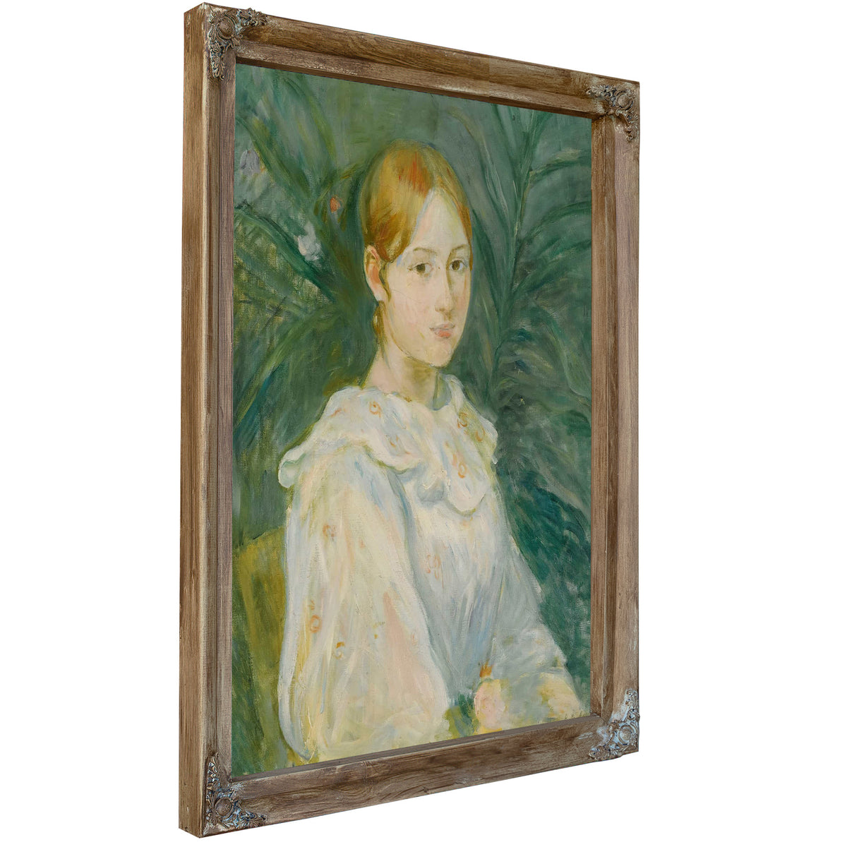 Alice Gamby En Buste by Berthe Morisot