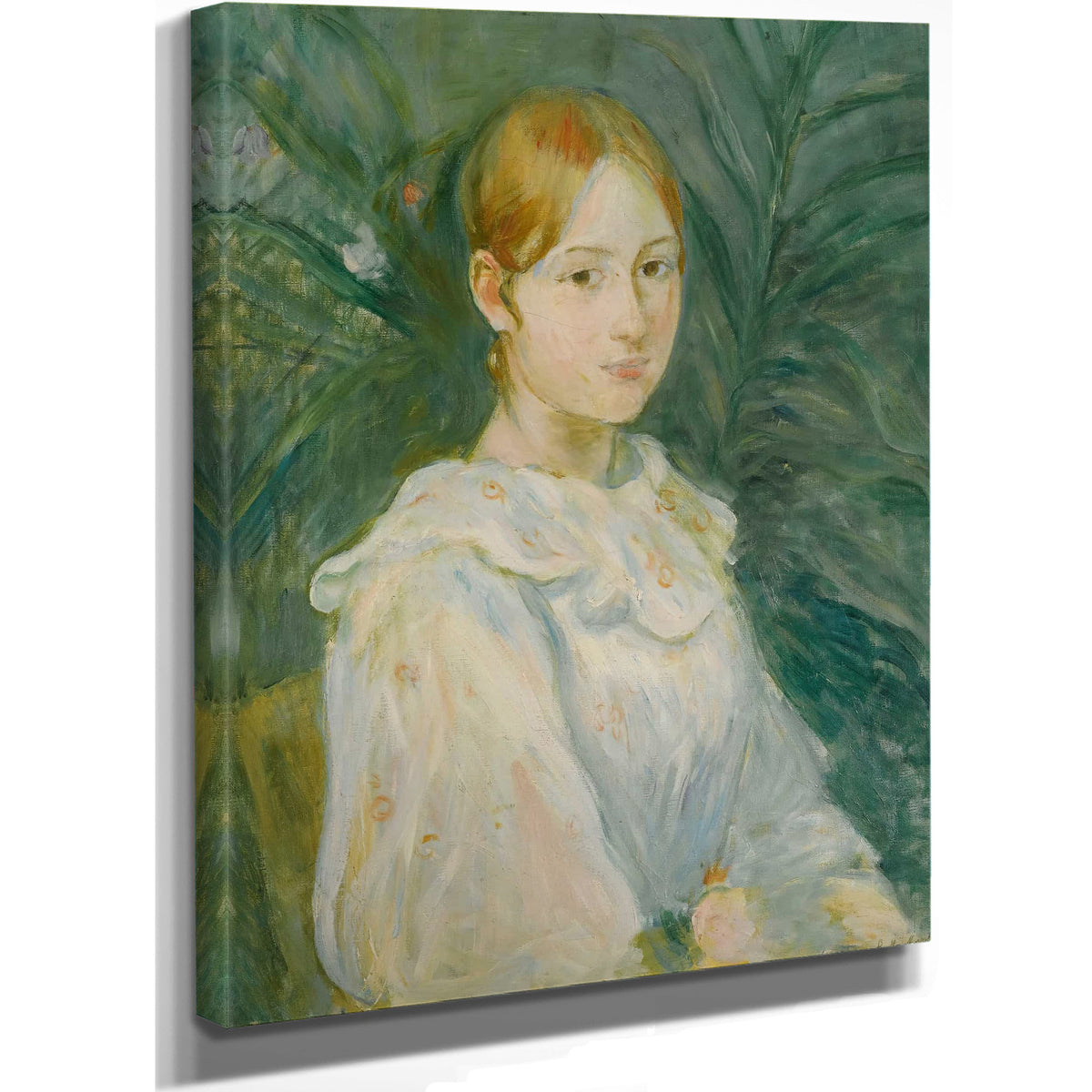 Alice Gamby En Buste by Berthe Morisot