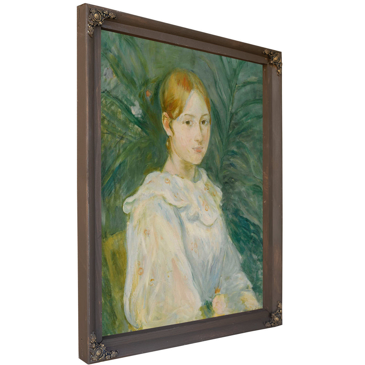 Alice Gamby En Buste by Berthe Morisot