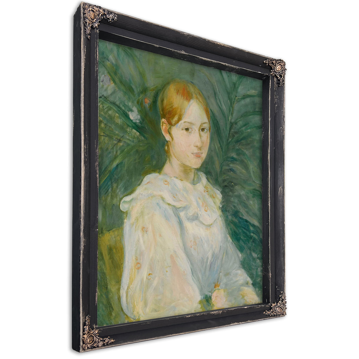 Alice Gamby En Buste by Berthe Morisot