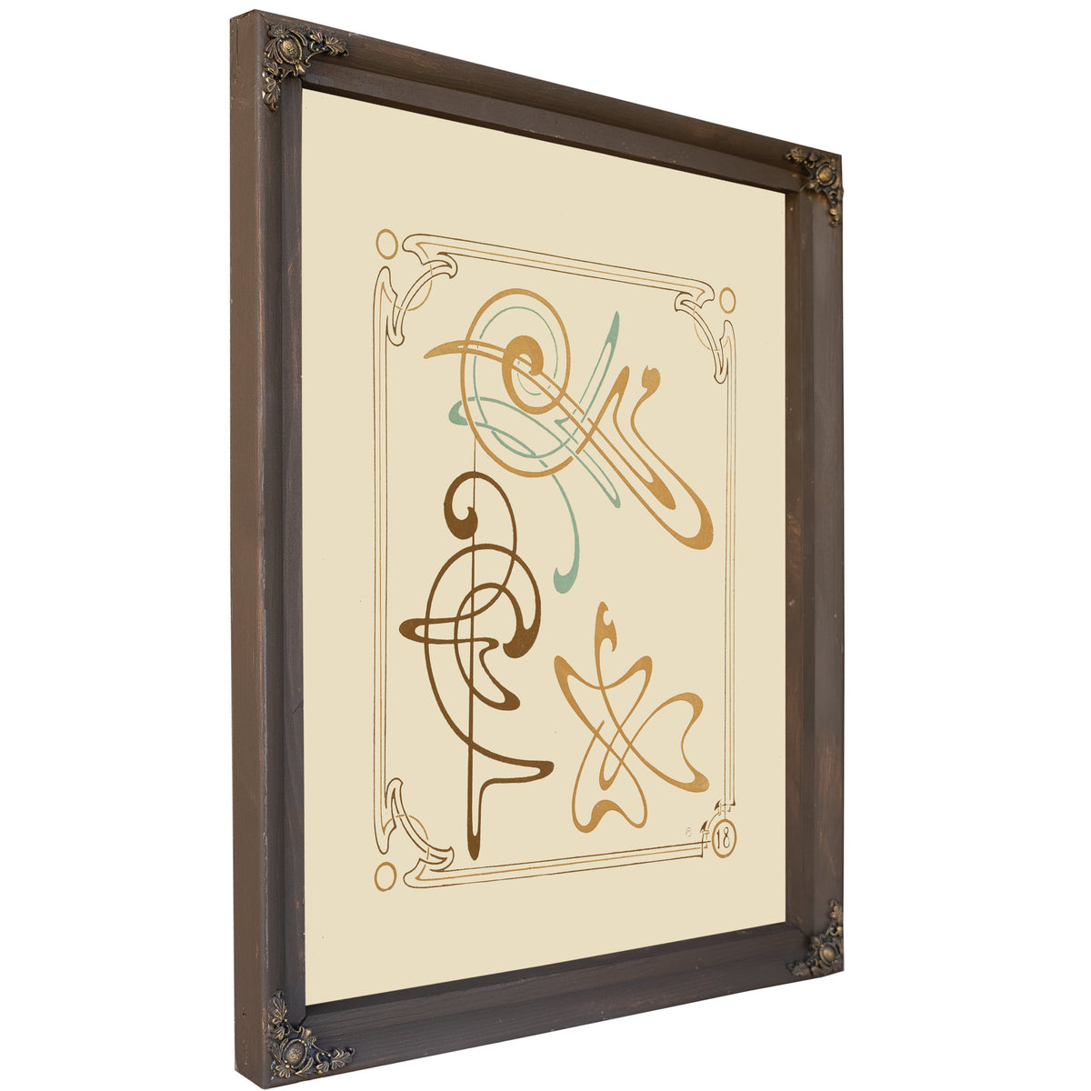 Abstract Design Based Arabesques 1900 03 By Alphonse Mucha