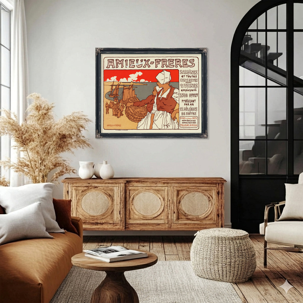 Bieres de la Meuse 1899 By Alphonse Mucha