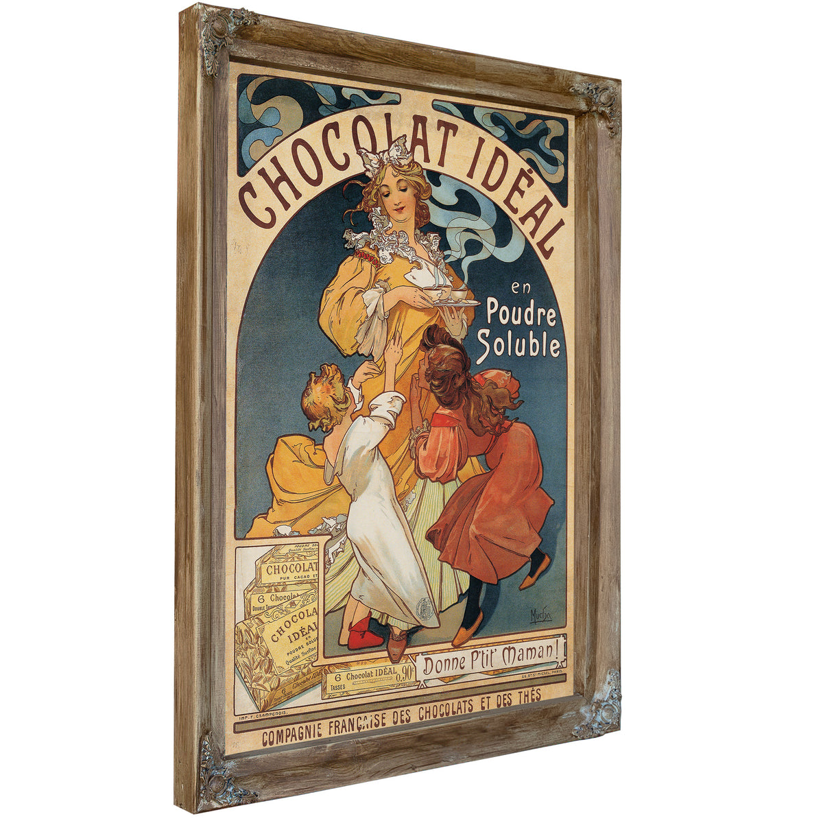 Chocolat Ideal Before 1897 By Alphonse Mucha