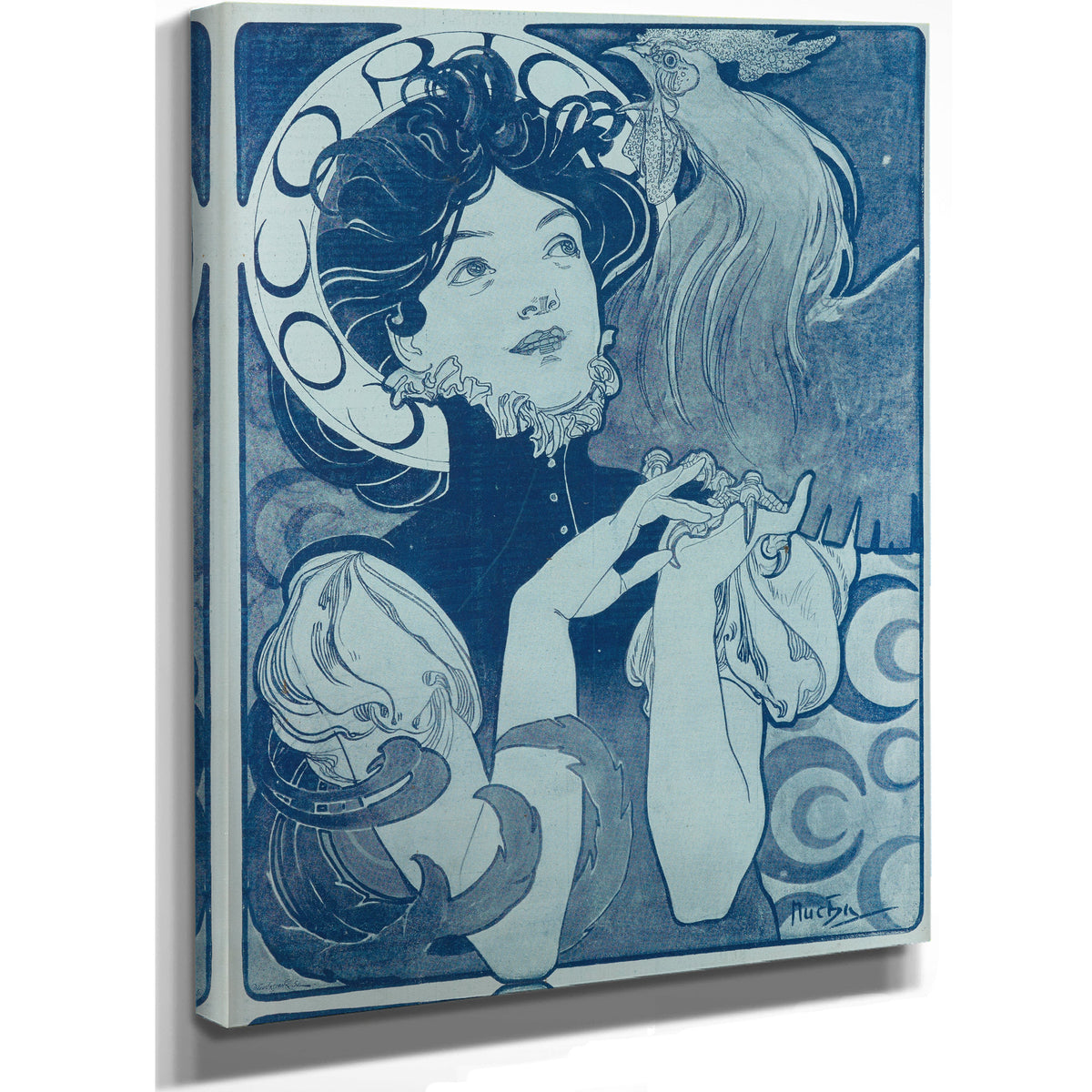Cocorico By Alphonse Mucha