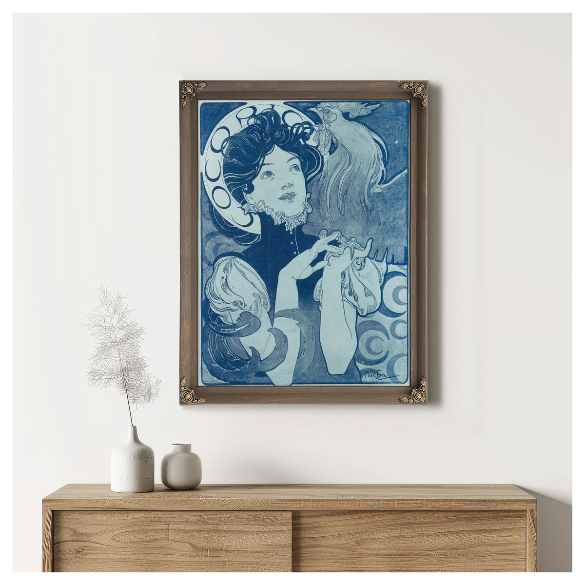 Cocorico By Alphonse Mucha
