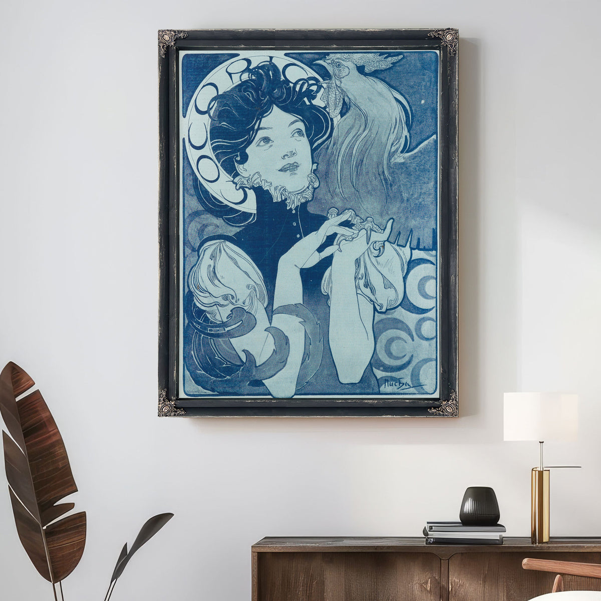 Cocorico By Alphonse Mucha
