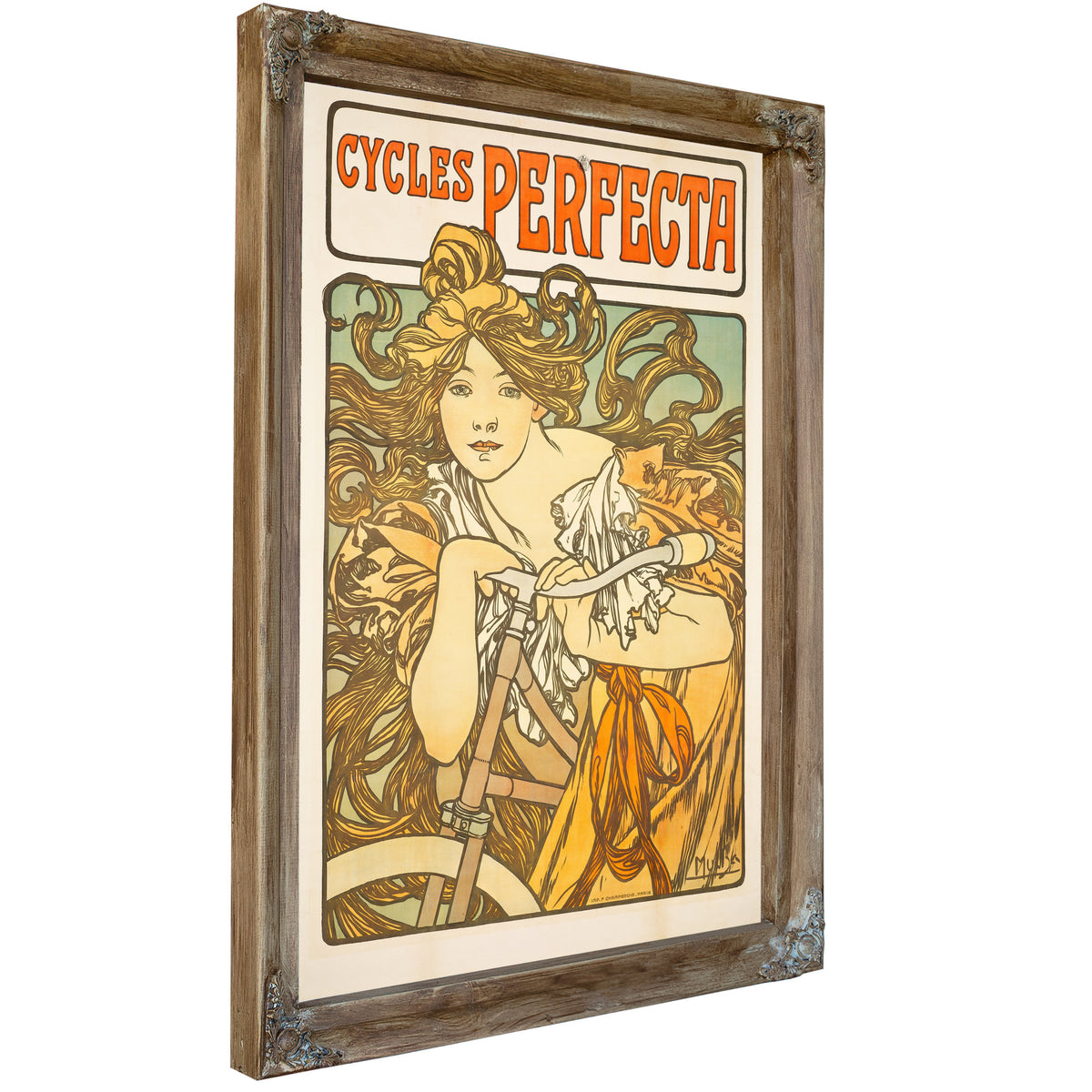 Cycles Perfecta 1897 By Alphonse Mucha